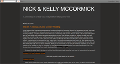 Desktop Screenshot of nickandkellymccormick.blogspot.com