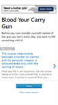 Mobile Screenshot of bloodyourcarrygun.blogspot.com