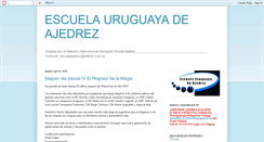 Desktop Screenshot of escuelajedrez.blogspot.com