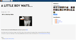 Desktop Screenshot of alittleboywaits.blogspot.com