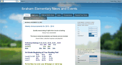 Desktop Screenshot of ibrahamelementary.blogspot.com
