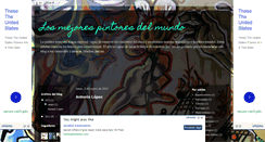 Desktop Screenshot of pintores-del-mundo.blogspot.com