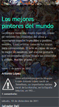 Mobile Screenshot of pintores-del-mundo.blogspot.com