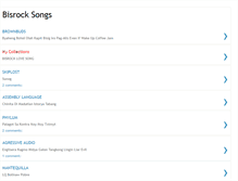 Tablet Screenshot of bisrocksongs.blogspot.com