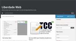 Desktop Screenshot of liberdadeweb.blogspot.com
