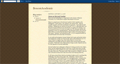 Desktop Screenshot of beaconacademic.blogspot.com