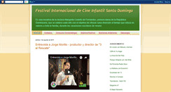 Desktop Screenshot of festivaldecineinfantil2011.blogspot.com