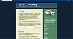 Desktop Screenshot of fiatschrauber.blogspot.com