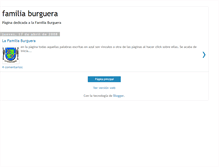 Tablet Screenshot of familiaburguera.blogspot.com