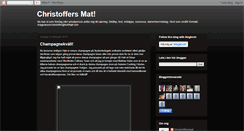 Desktop Screenshot of christoffersmat.blogspot.com