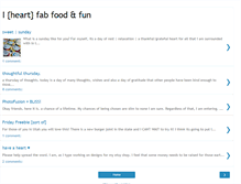 Tablet Screenshot of fabfoodandfun.blogspot.com