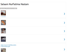 Tablet Screenshot of nurfatima.blogspot.com