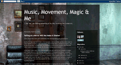 Desktop Screenshot of musicmovementmagicme.blogspot.com