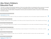 Tablet Screenshot of missvickyschildrenseducation.blogspot.com