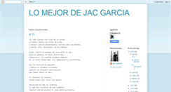 Desktop Screenshot of lomejordejackgarcia.blogspot.com