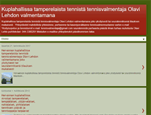 Tablet Screenshot of kuplahallissa.blogspot.com