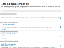 Tablet Screenshot of foradifferentkindofgirl.blogspot.com