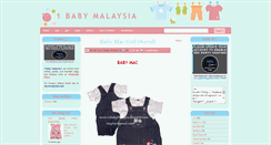 Desktop Screenshot of 1babymalaysia.blogspot.com