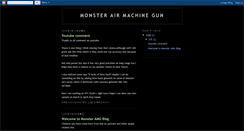 Desktop Screenshot of monsterairmachinegun.blogspot.com