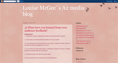 Desktop Screenshot of louisemcgeea2mediablog.blogspot.com