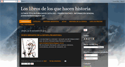 Desktop Screenshot of prohistoriaediciones.blogspot.com