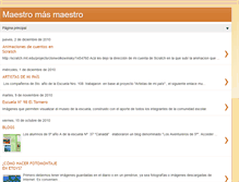 Tablet Screenshot of maestromasmaestro.blogspot.com