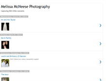 Tablet Screenshot of melissamcneesephotography.blogspot.com