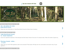 Tablet Screenshot of greencemetery.blogspot.com