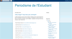 Desktop Screenshot of periodismedelestudiant.blogspot.com