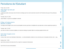 Tablet Screenshot of periodismedelestudiant.blogspot.com