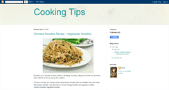 Desktop Screenshot of cooking-tips1.blogspot.com