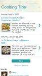 Mobile Screenshot of cooking-tips1.blogspot.com