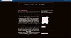 Desktop Screenshot of linguageminternet.blogspot.com