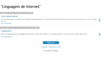 Tablet Screenshot of linguageminternet.blogspot.com