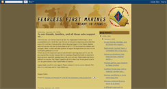 Desktop Screenshot of fearless1stmarines.blogspot.com