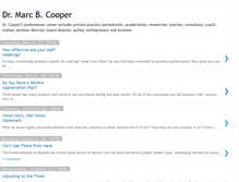 Tablet Screenshot of drmarccooper.blogspot.com