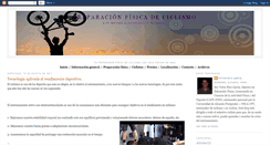 Desktop Screenshot of preparadordeciclismo.blogspot.com