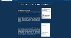 Desktop Screenshot of aneka-tips-mencari-pasangan.blogspot.com