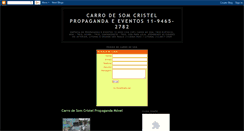 Desktop Screenshot of carrodesomcristel.blogspot.com