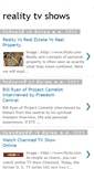 Mobile Screenshot of hotrealitytvshows.blogspot.com