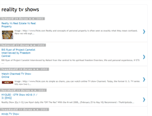 Tablet Screenshot of hotrealitytvshows.blogspot.com