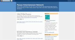 Desktop Screenshot of pazsazentertainment.blogspot.com