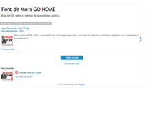 Tablet Screenshot of fontdemoragohome.blogspot.com