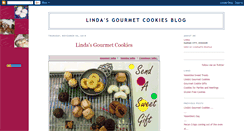 Desktop Screenshot of lindasgourmetcookies.blogspot.com