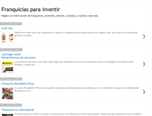 Tablet Screenshot of franquiciasparainvertir.blogspot.com