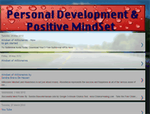 Tablet Screenshot of mindsetforsuccess.blogspot.com