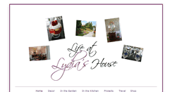 Desktop Screenshot of lifeatlydiashouse.blogspot.com