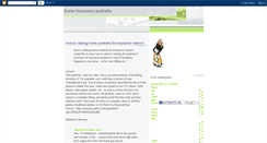 Desktop Screenshot of home-insurance-australia.blogspot.com