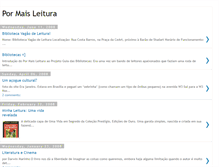 Tablet Screenshot of pormaisleitura.blogspot.com