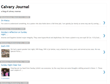 Tablet Screenshot of calvaryjournal.blogspot.com